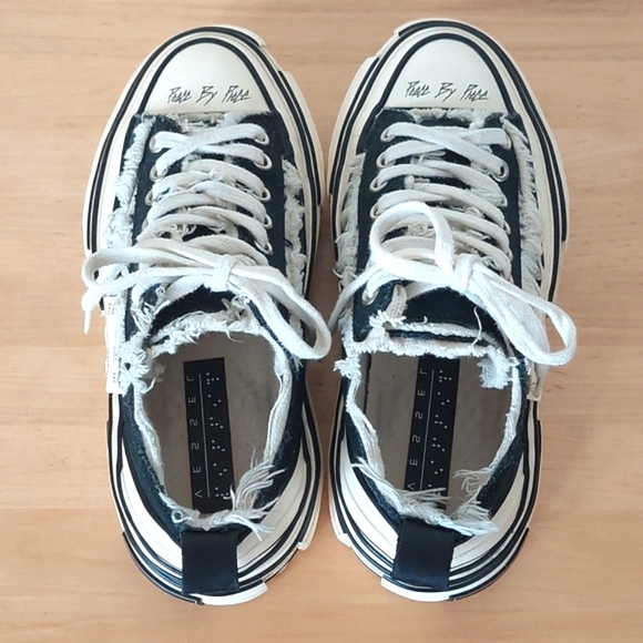 VESSEL x Yohji Yamamoto low top sneakers G.O.P. Lows Black Chunky - Picture 6 of 12